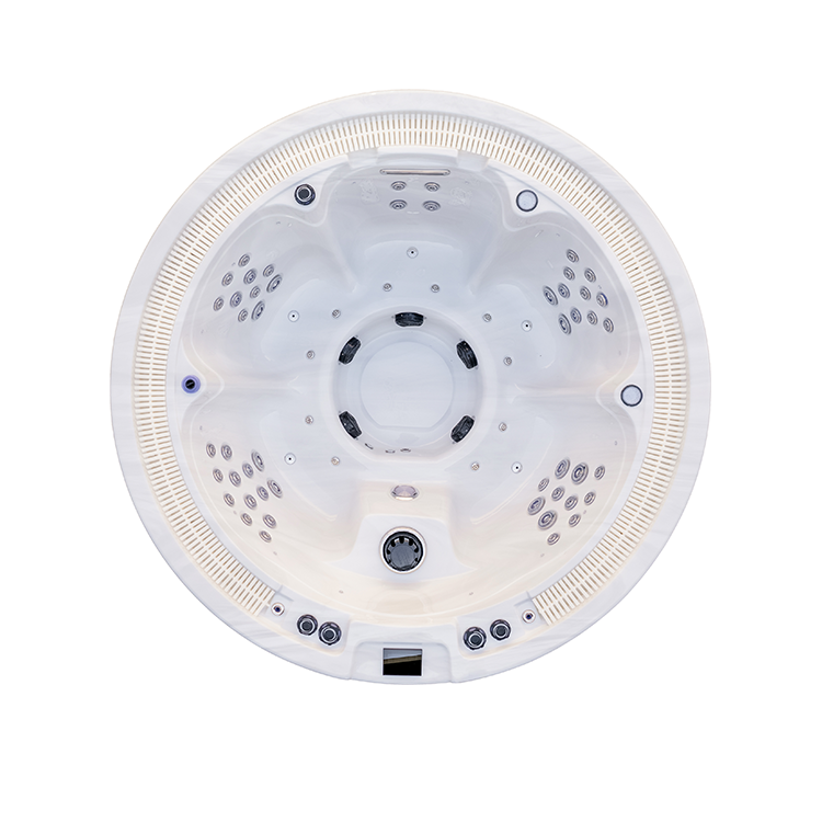 Geniss Series 5 seats hot tub round outdoor spa
