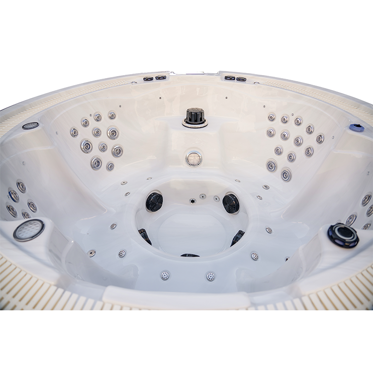 Geniss Series 5 seats hot tub round outdoor spa