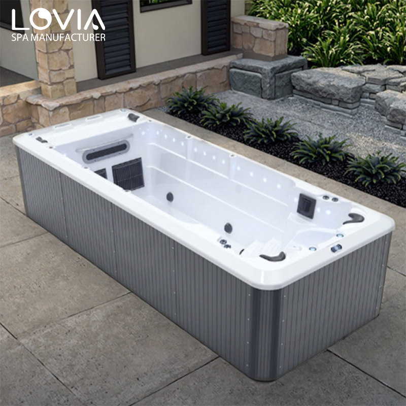 How do I know if my swim spa tub has bacteria?