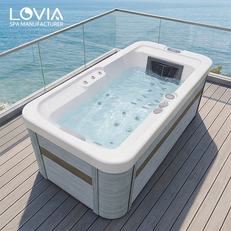 Wie viele Kalorien verbrennt ein Swim-Spa-Whirlpool?