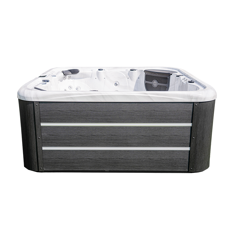 Outdoor Hot Tub 6 Person Square Whirlpool Hot Tub Spa