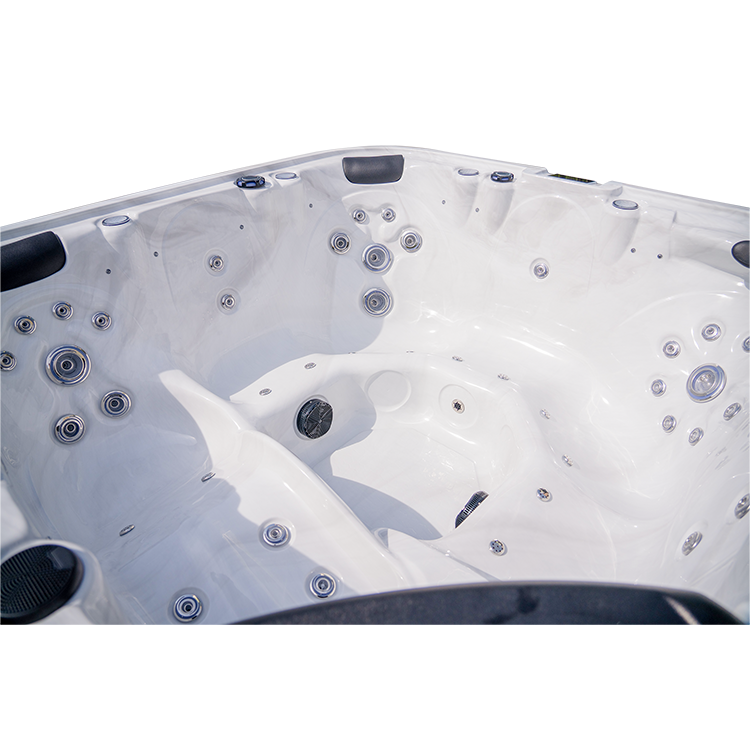 Outdoor Hot Tub 6 Person Square Whirlpool Hot Tub Spa