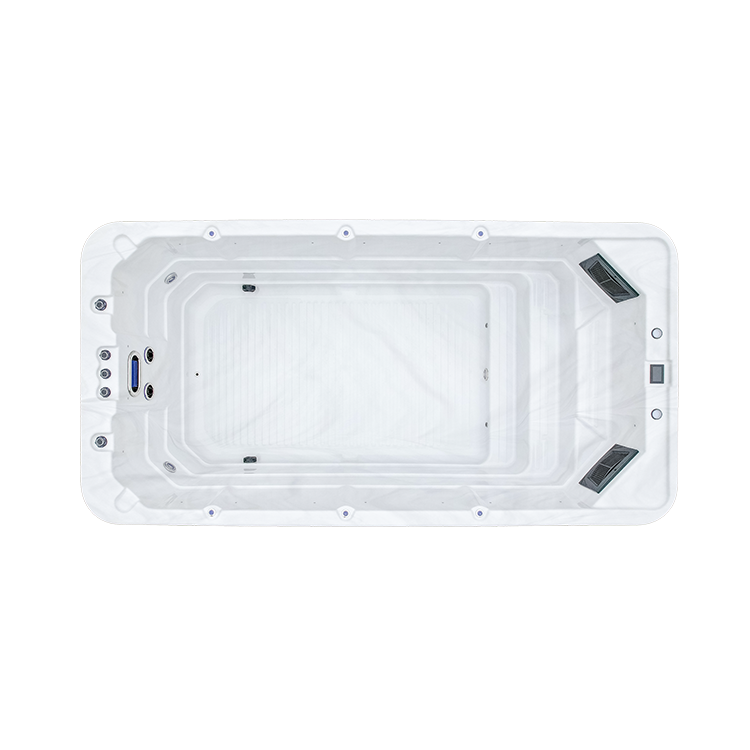Swim Hot Tub Combo Outdoor Swimming Pool Spa