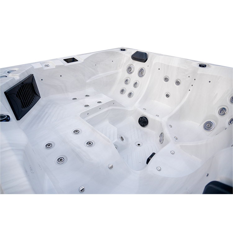 110 volt hot tub acrylic whirlpool bath with lights