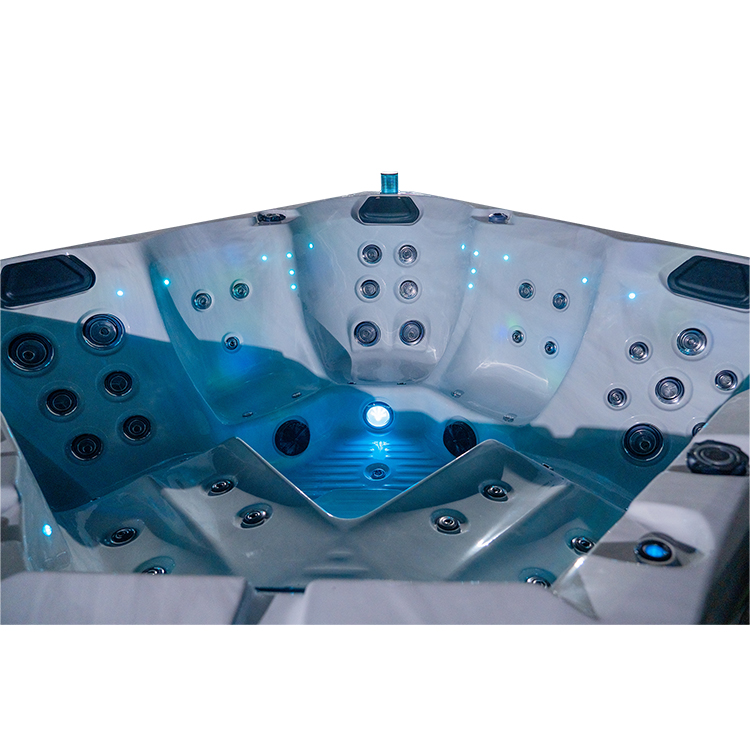 110 volt hot tub acrylic whirlpool bath with lights