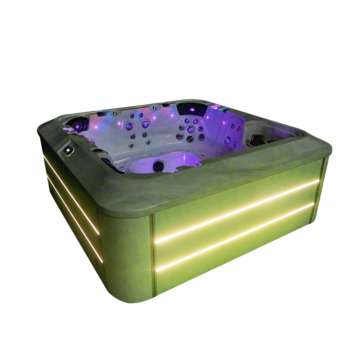 6 person massage whirlpool air tub outdoor heated spa