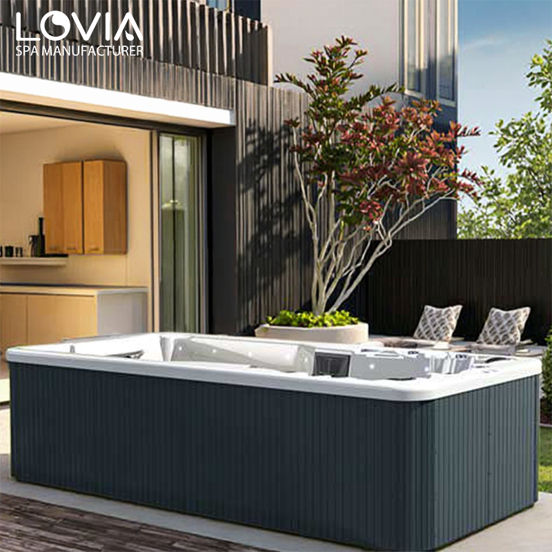 outdoor swim spa