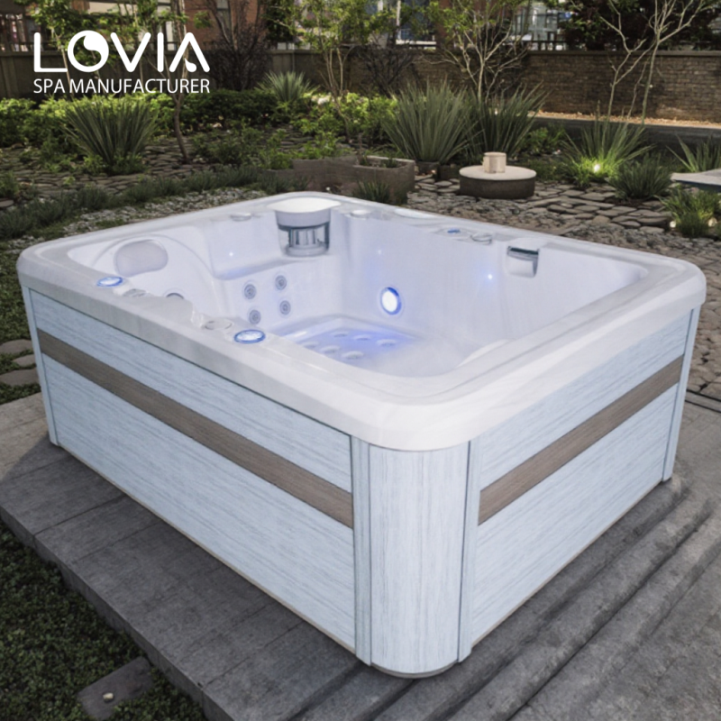 110V plug-and-play hot tub