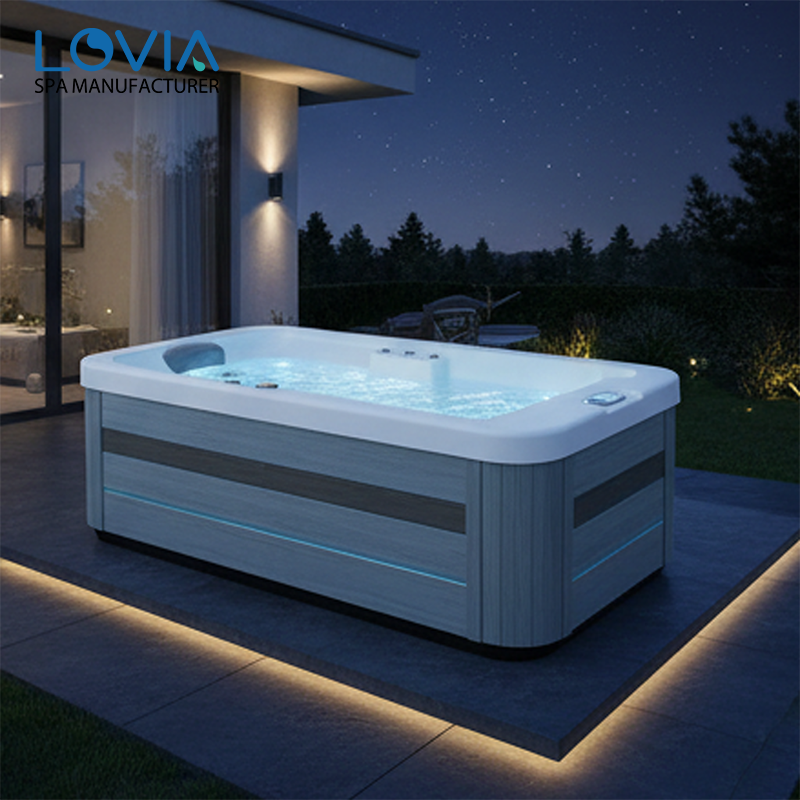swim spa hot tub combo