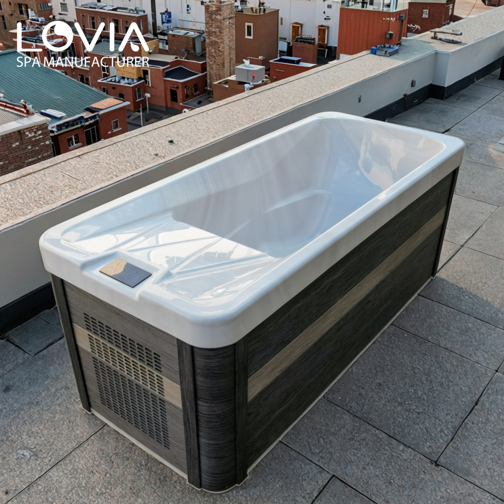 outdoor swim spa