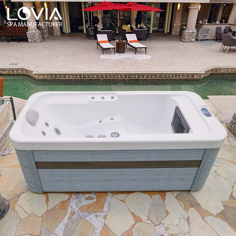 outdoor swim spa