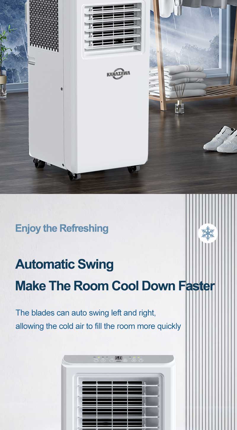 Air Conditioner TABU 3-in-1 Portable With Dehumidifier Fan,1200