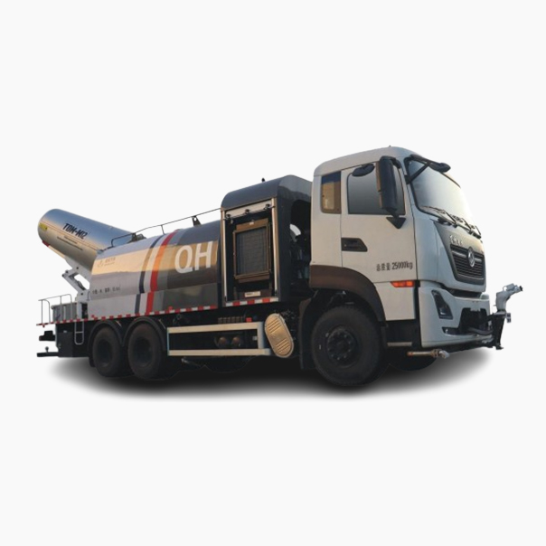 Multi functional dust suppression vehicle
