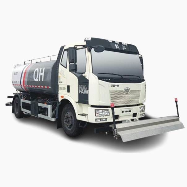 High pressure cleaning vehicle