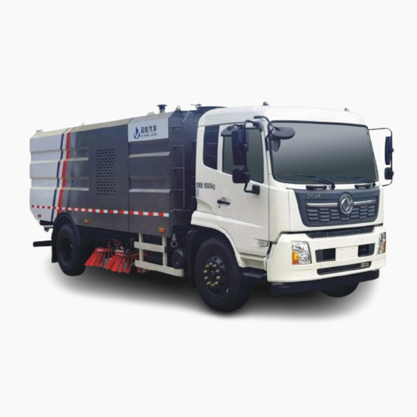 Electric road sweeper