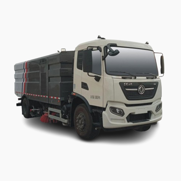 Large cleaning truck