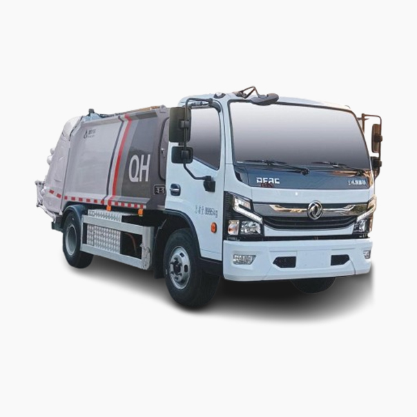 Five ton compression garbage truck