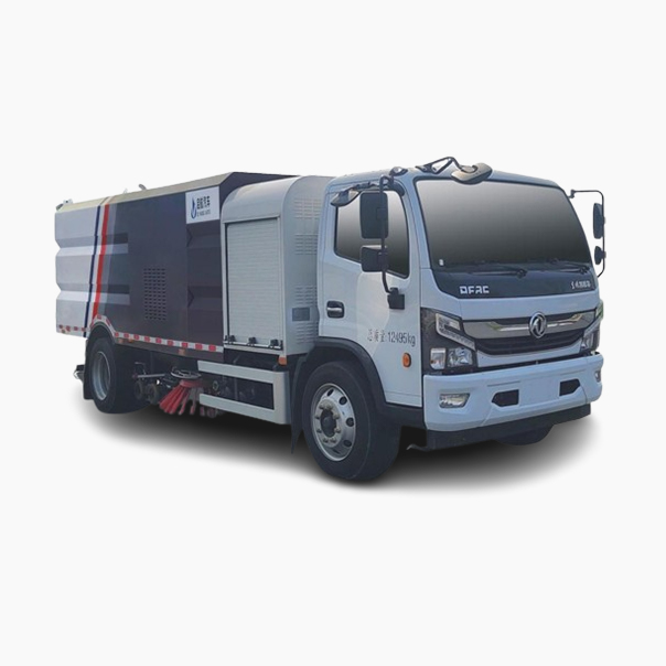 New energy cleaning and sweeping vehicle
