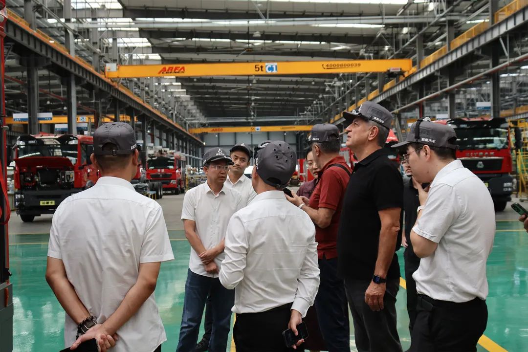 The delegation led by Türkiye Meteor Industrial Group visited