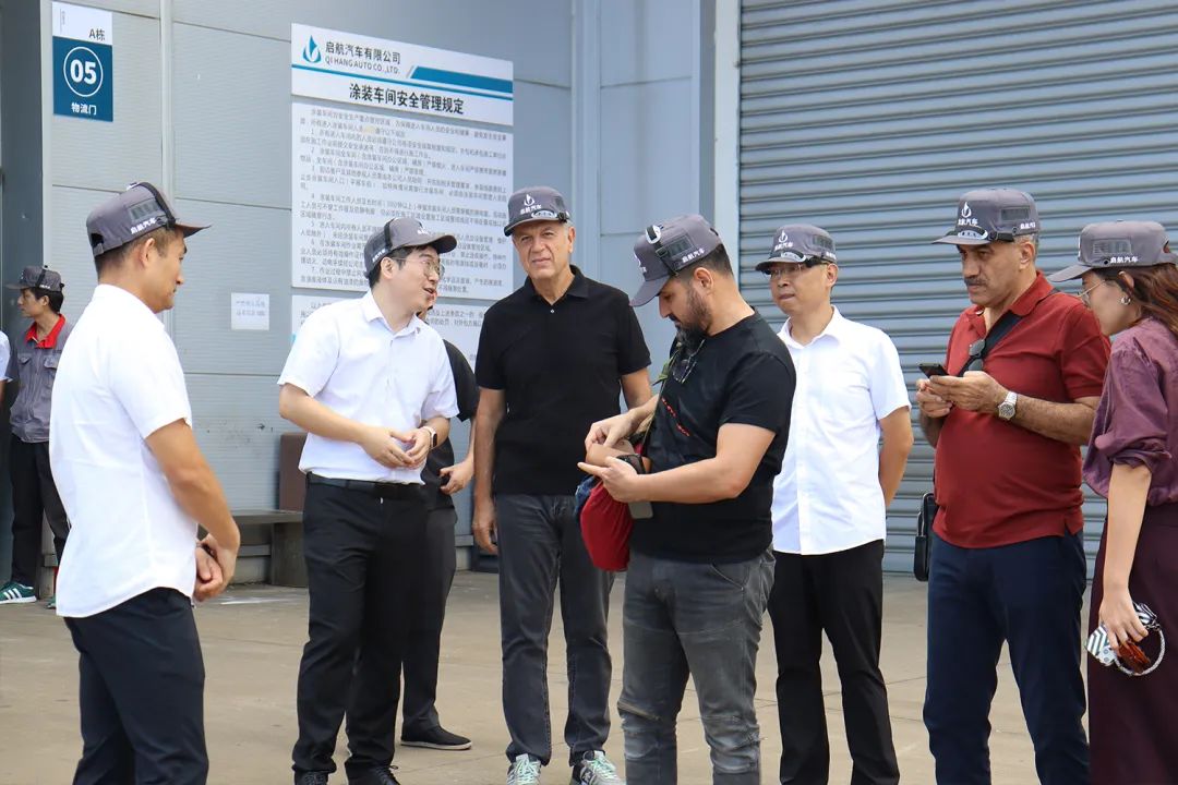 The delegation led by Türkiye Meteor Industrial Group visited