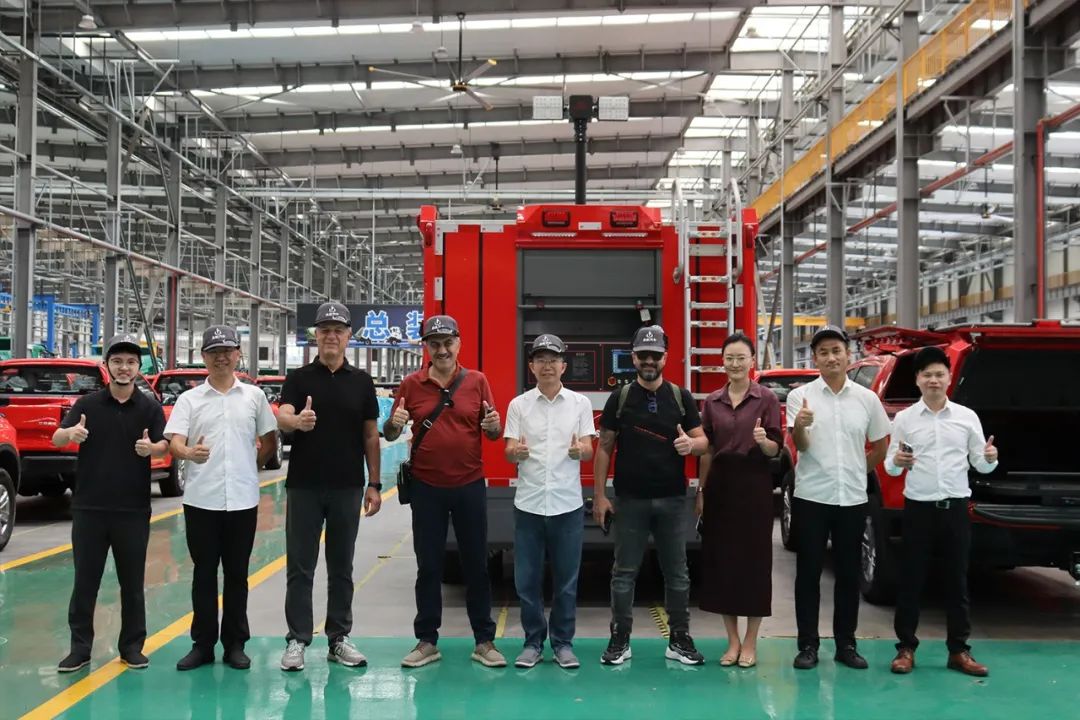 The delegation led by Türkiye Meteor Industrial Group visited