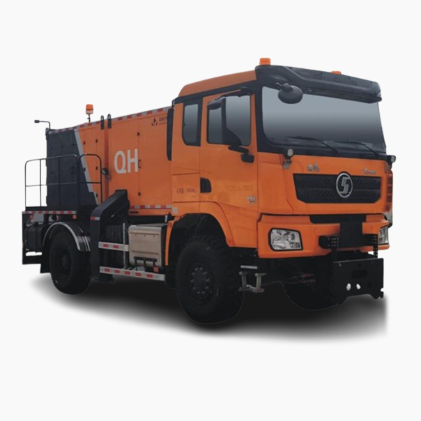 Highway snow removal vehicle