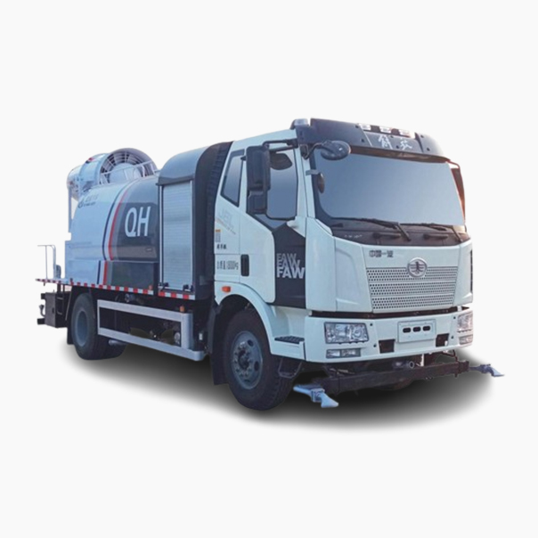 Multi-function dust suppression vehicle