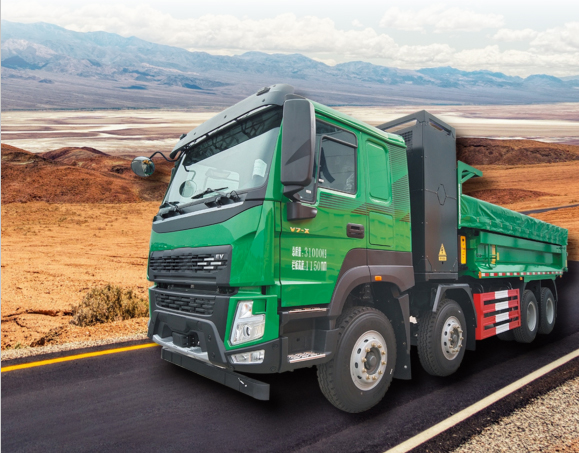 New energy dump truck