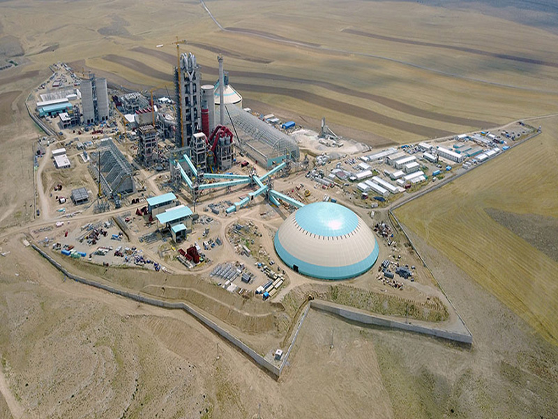 پروژه خط تولید سیمان میانمار از تاو میات 5000td