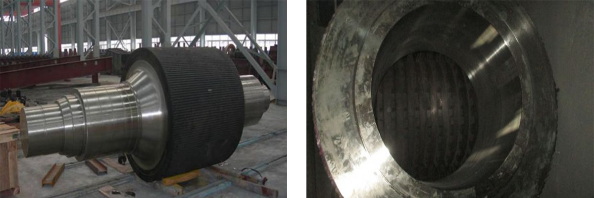 roller press machine