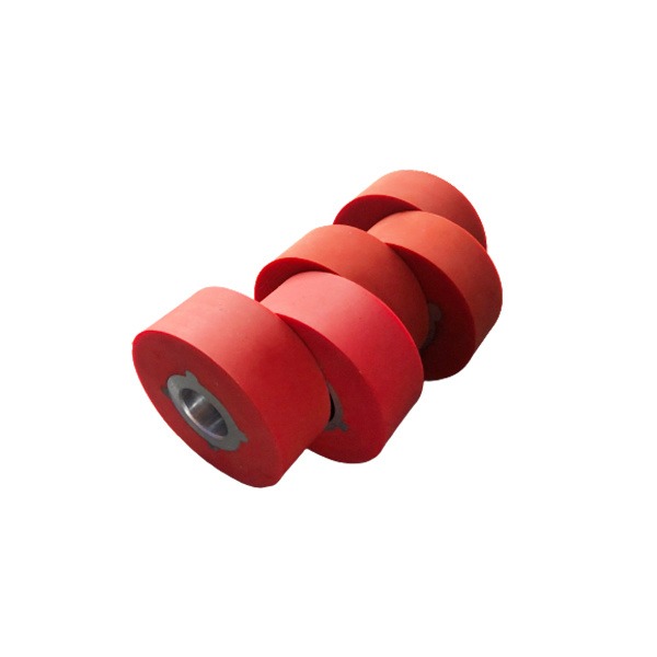 Red Heat-Resistant Wheels 60*8*24 Roller with 608 Bearing Edgebander