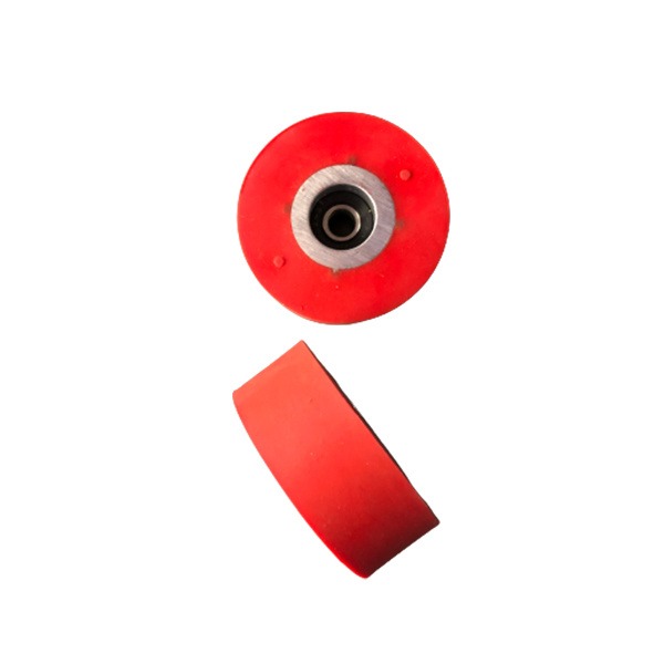 Red Heat-Resistant Wheels 60*8*24 Roller with 608 Bearing Edgebander