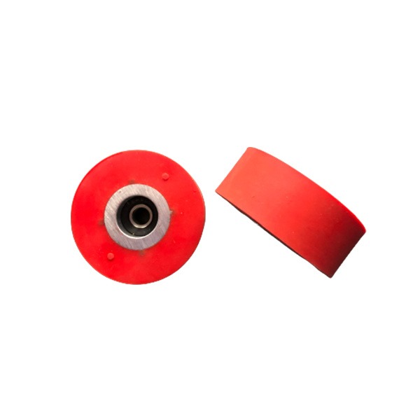 Red Heat-Resistant Wheels 60*8*24 Roller with 608 Bearing Edgebander