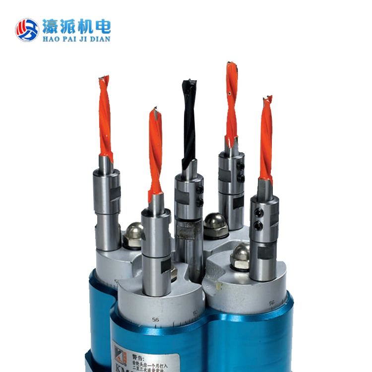 5-Spindles Adjustable Drill Head Drilling Row for CNC Machinery