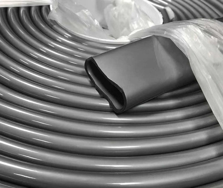 CNC Machine Part Convey Roller Protective Cover Roller PVC Rubber Drum Sleeve