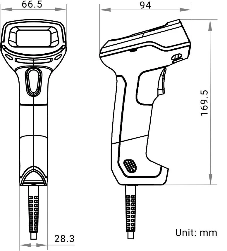 Enterprise USB-Wired Handheld Code Reader