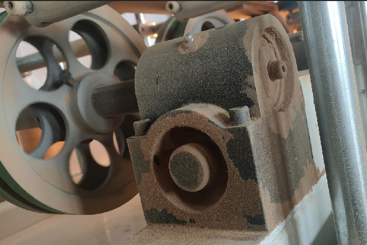 Wrapping machine Motors and gearboxes