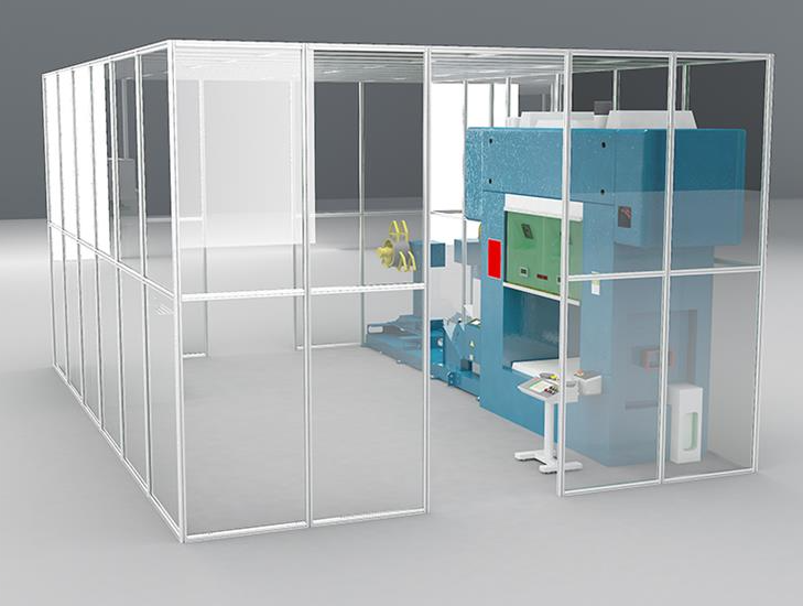 Wrapping machine guards