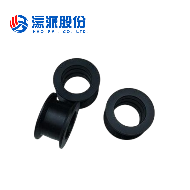 Black Plastic Pressure Roller