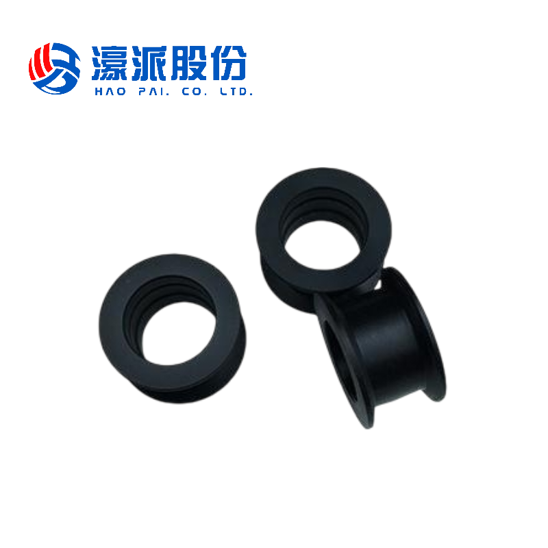 Black Plastic Pressure Roller