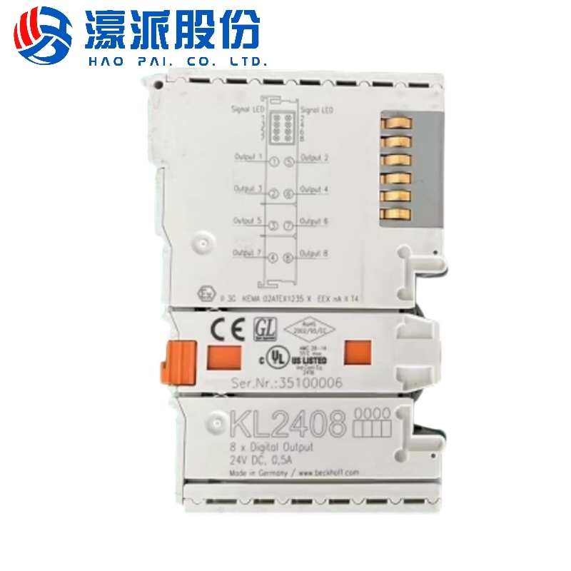 Homag 4086050463 Beckhoff Kl2408 8-Channel Digital Output Bus Terminal Module