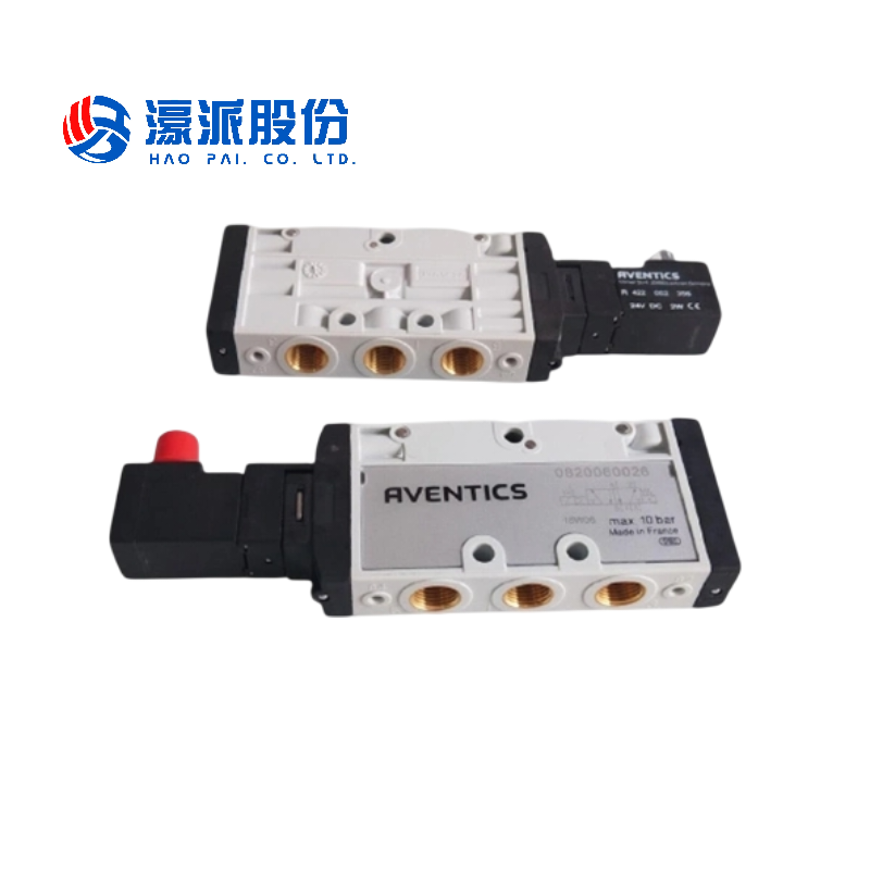 4011041578 Weeke Solenoid Valve 0820060026 Aventics Pneumatic Directional Control Valves