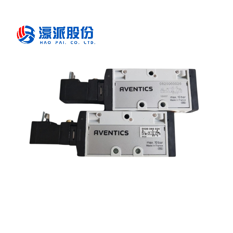 4011041578 Weeke Solenoid Valve 0820060026 Aventics Pneumatic Directional Control Valves