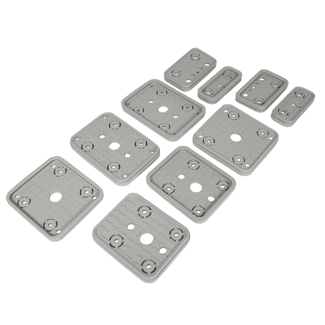 CNC workpiece fixing rubber