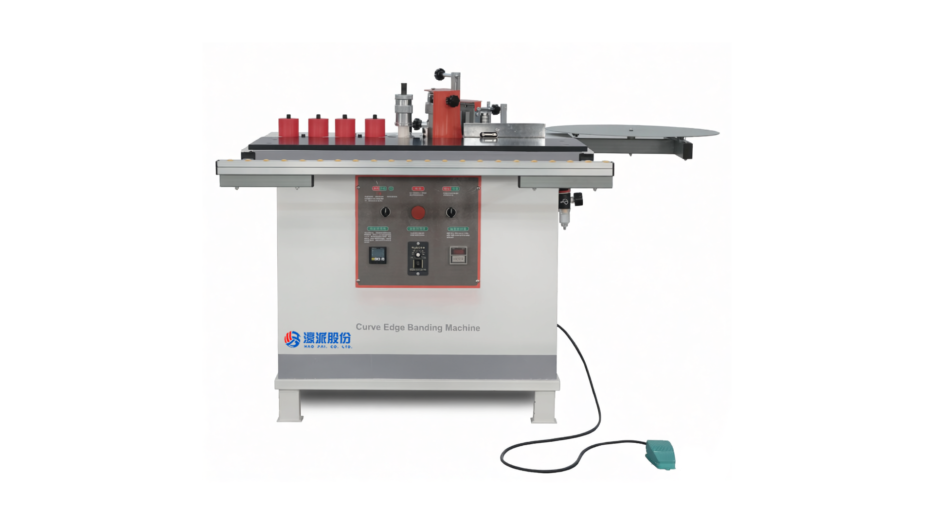 automatic curved edge banding machine