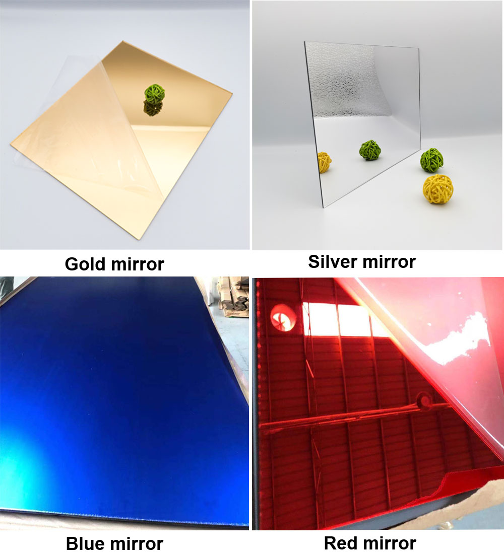 HuaMing extruded Mirror Acrylic Sheet