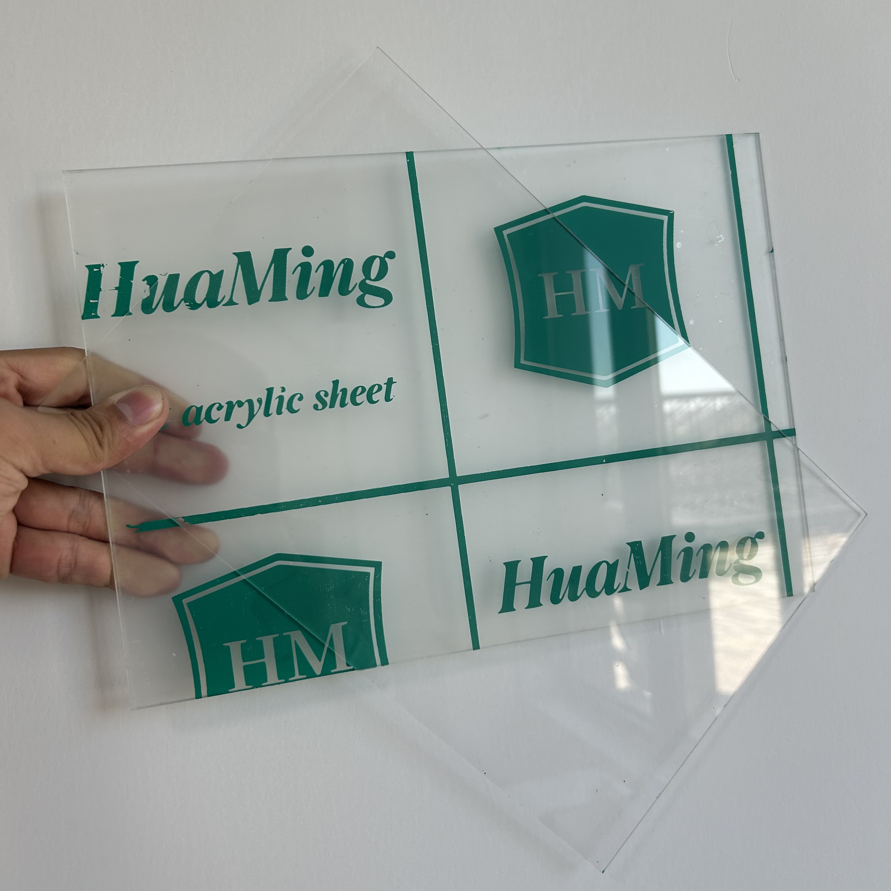 HuaMing 1220x2440mm clear acrylic sheet