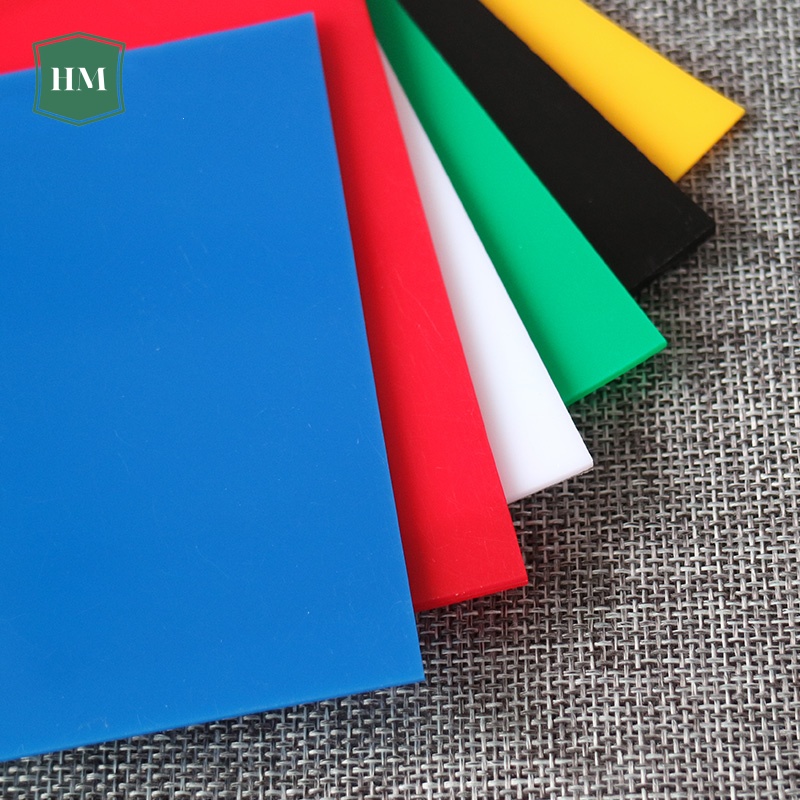 HuaMing Hot sale colored acrylic sheets pmma board customized 1220*2440 mm plastic glass sheets