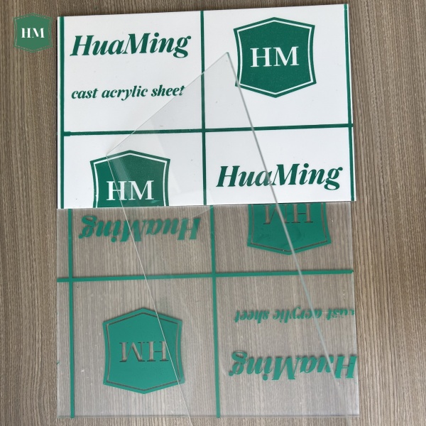 HuaMing 1250x1850mm 3mm cast acrylic sheet