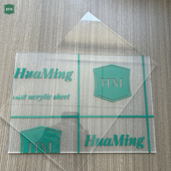 HuaMing 1250x1850mm 3mm cast acrylic sheet